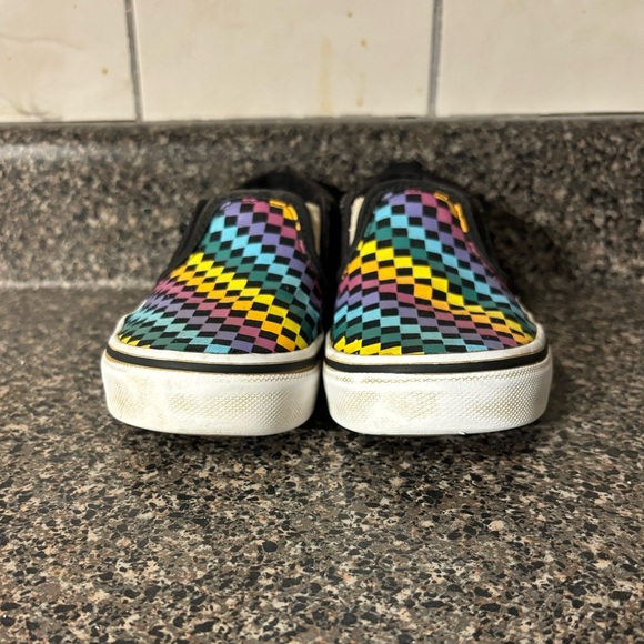 Vans Asher Super Colourful Slip On Shoes Size 12 Missy Super Cool Skate Shoes - Picture 6 of 11